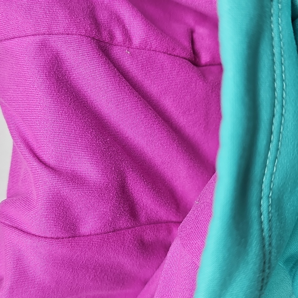 The North Face Turquoise and Magenta Hoodie - Picture 5 of 10